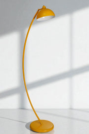Candeeiro de Pé – 170 cm de Altura – Cor Mostarda – Metal