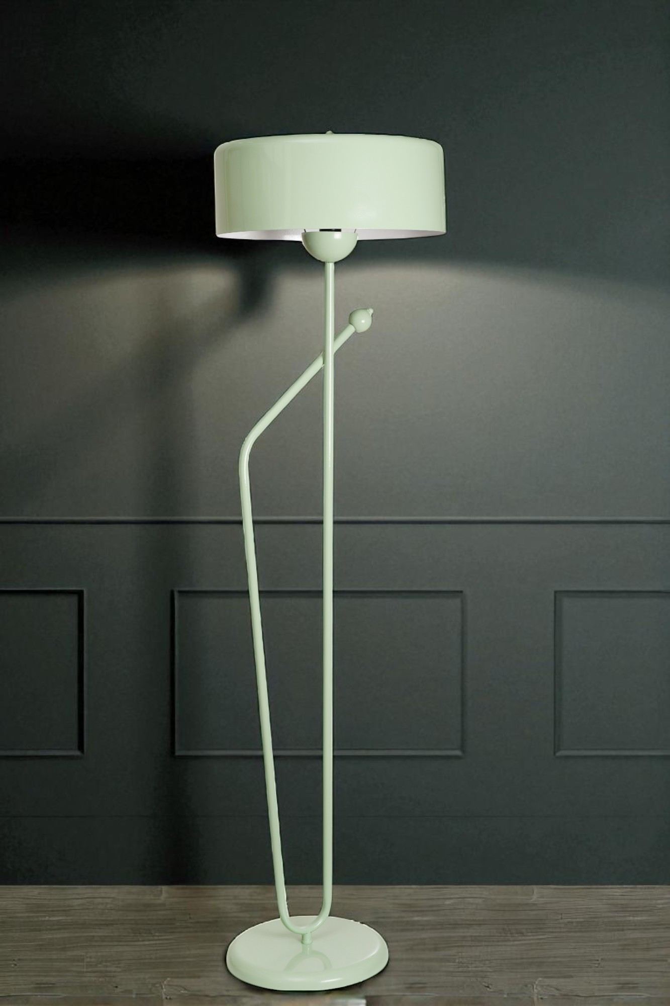 Candeeiro de Pé – 150 cm de altura – menta – metal
