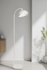 Candeeiro de Pé – 154 cm de Altura – Branca – Metal