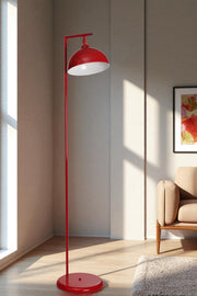 Candeeiro de Pé – 154 cm de Altura – Vermelho – Metal