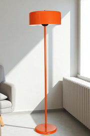 Candeeiro de Pé – 158 cm de altura – Laranja – Metal