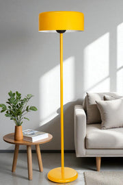Candeeiro de Pé – 158 cm – Mostarda – Metal