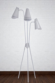 Candeeiro de Pé – 180 cm de Altura – Branco – Metal