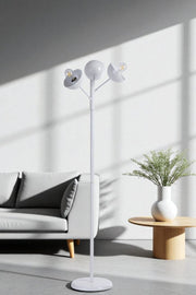Candeeiro de Pé – 162 cm de Altura – Branco – Metal