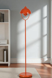 Candeeiro de Pé de Metal – 165 cm de altura – Laranja