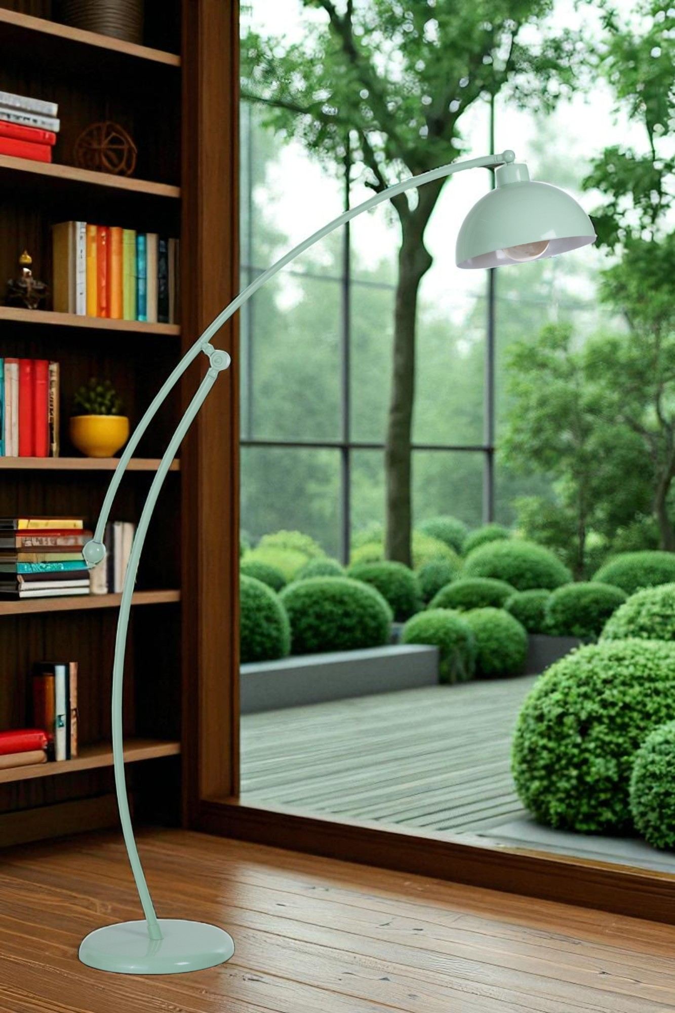 Candeeiro de Pé – 155 cm altura – Mint – Metal
