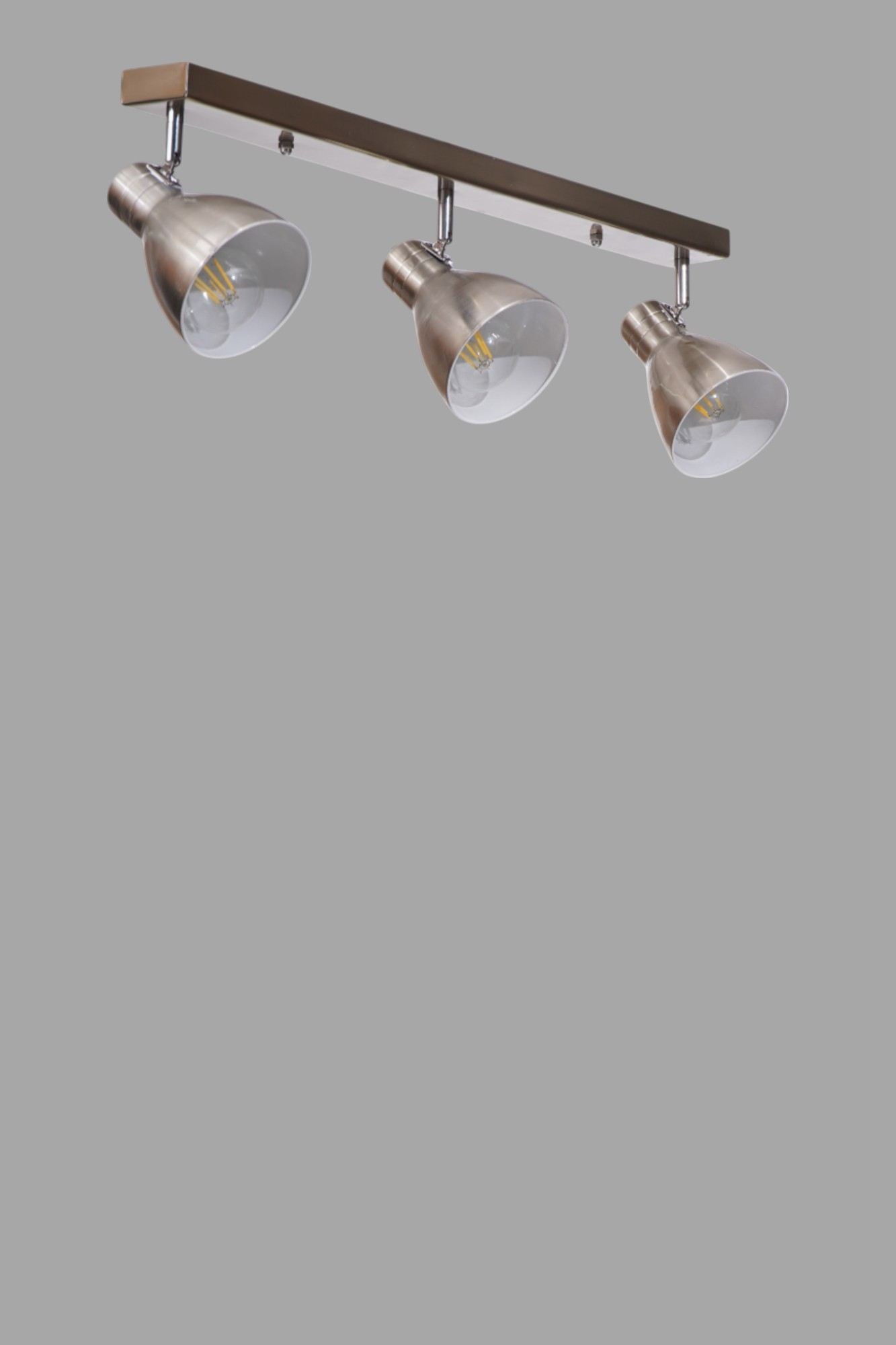 Candeeiro de Teto – 20 cm – Cromado – Metal