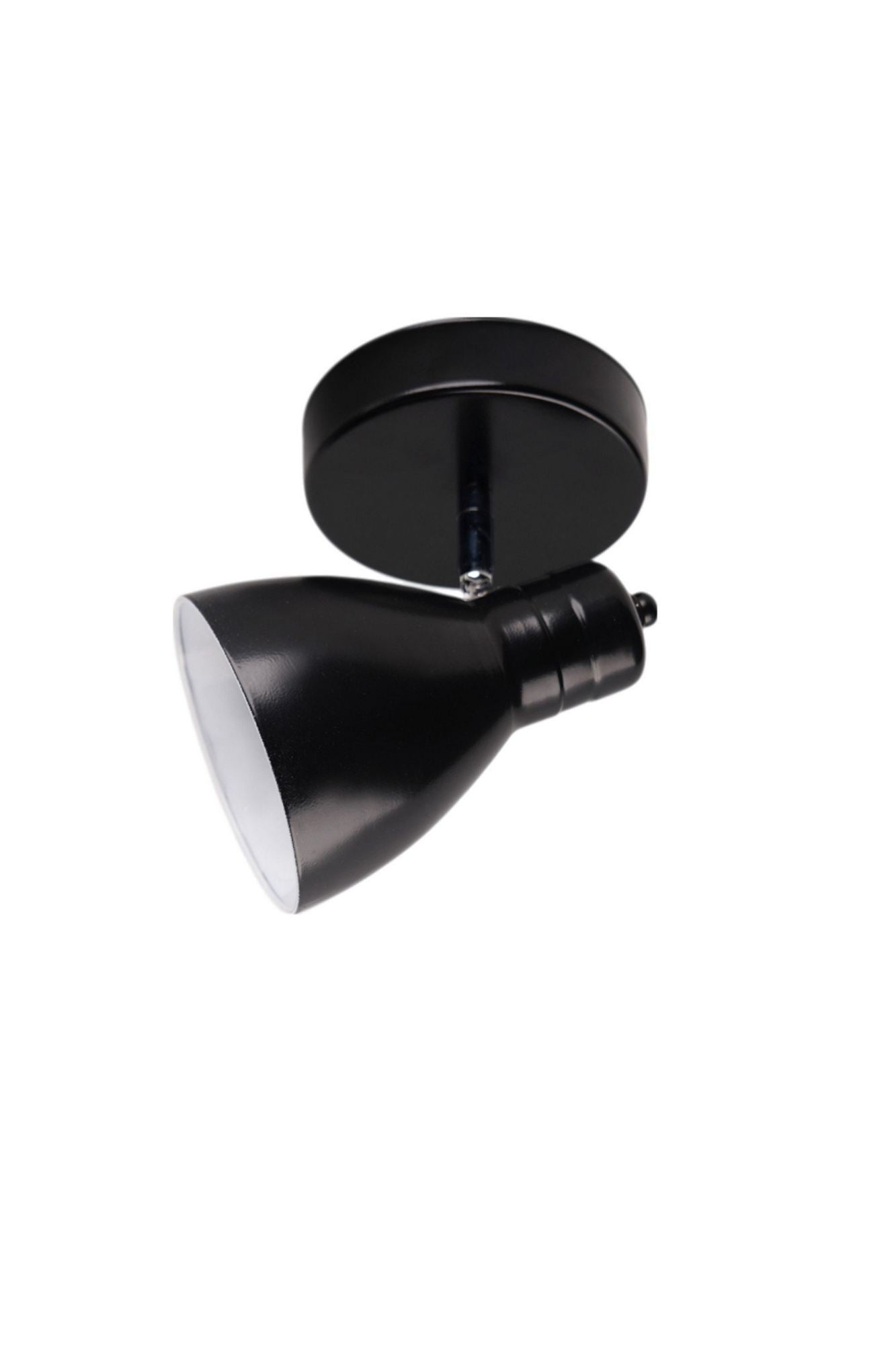 Candeeiro de Teto – Ø11 h:15 cm – Preto – Metal