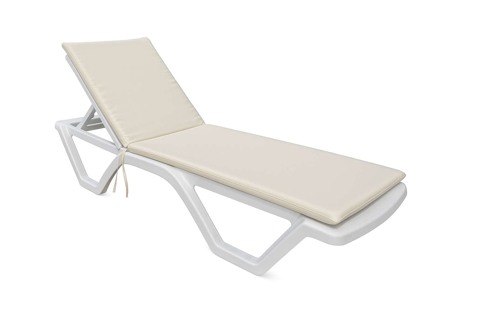 Almofada para espreguiçadeira-Sunny-Branco