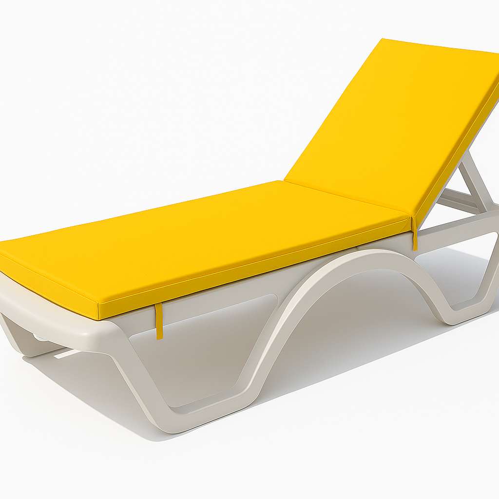 Almofada para espreguiçadeira-Sunny-Amarelo