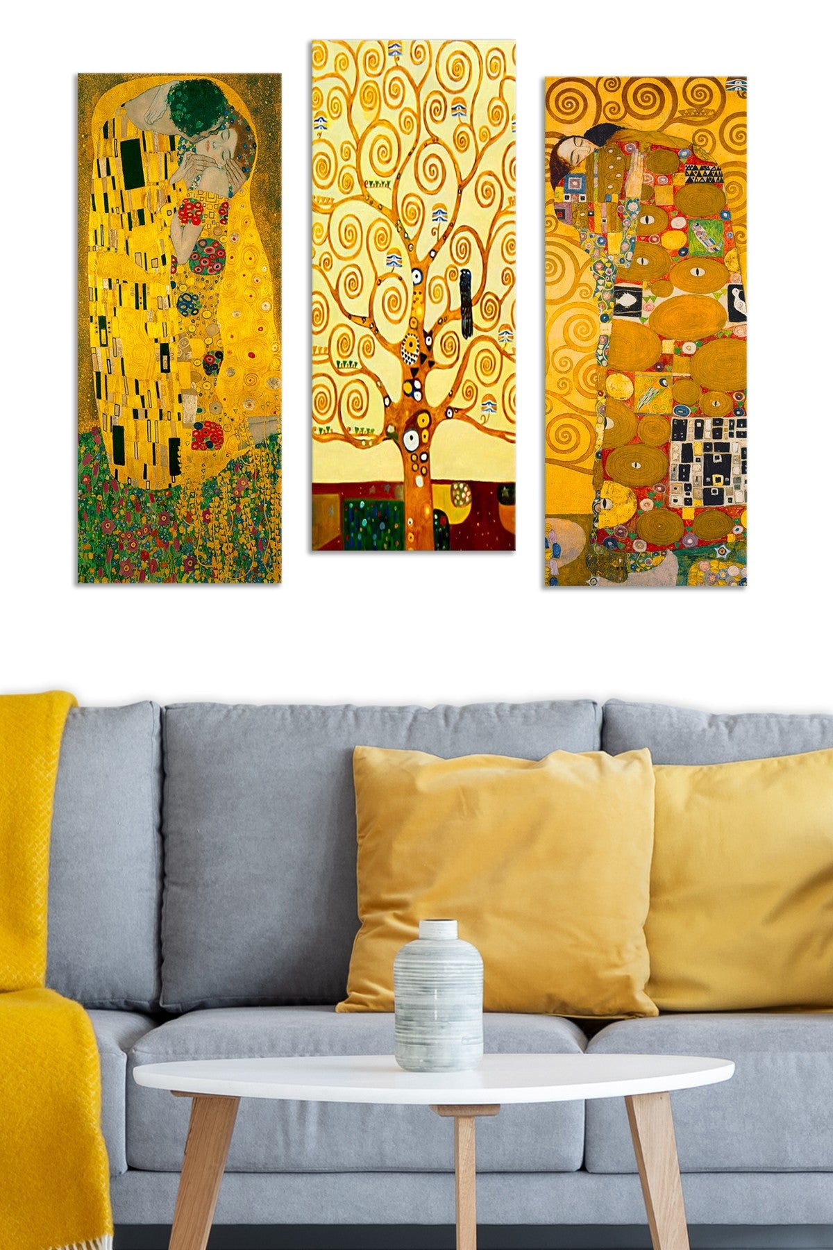 Quadros Decorativos em MDF – 20 x 50 cm cada – 100% MDF