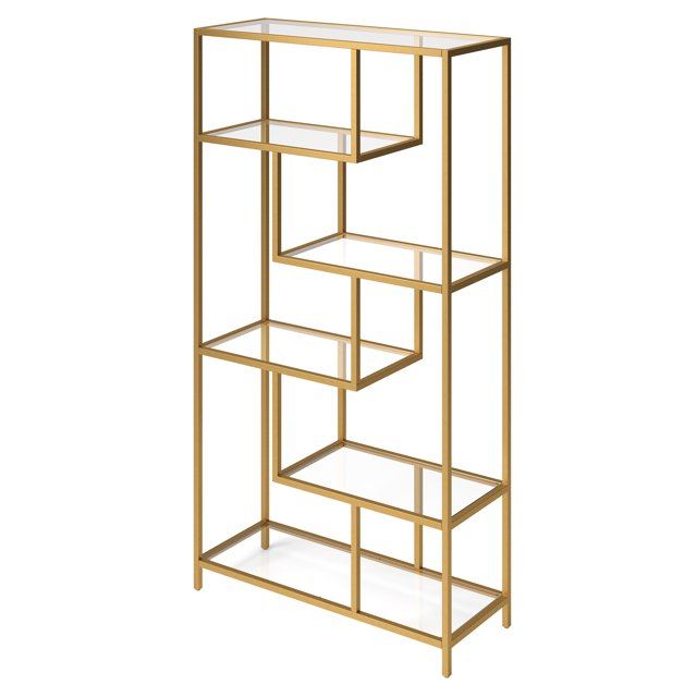 Estante de livros-By-30-Dourado
Transparente