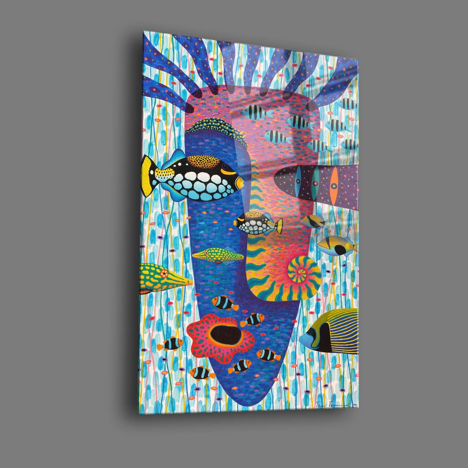 Quadro Decorativo em Vidro Temperado 35x50 cm Multicolor – Impressão UV, 4 mm | Camtbl-025 (544CLR1252)