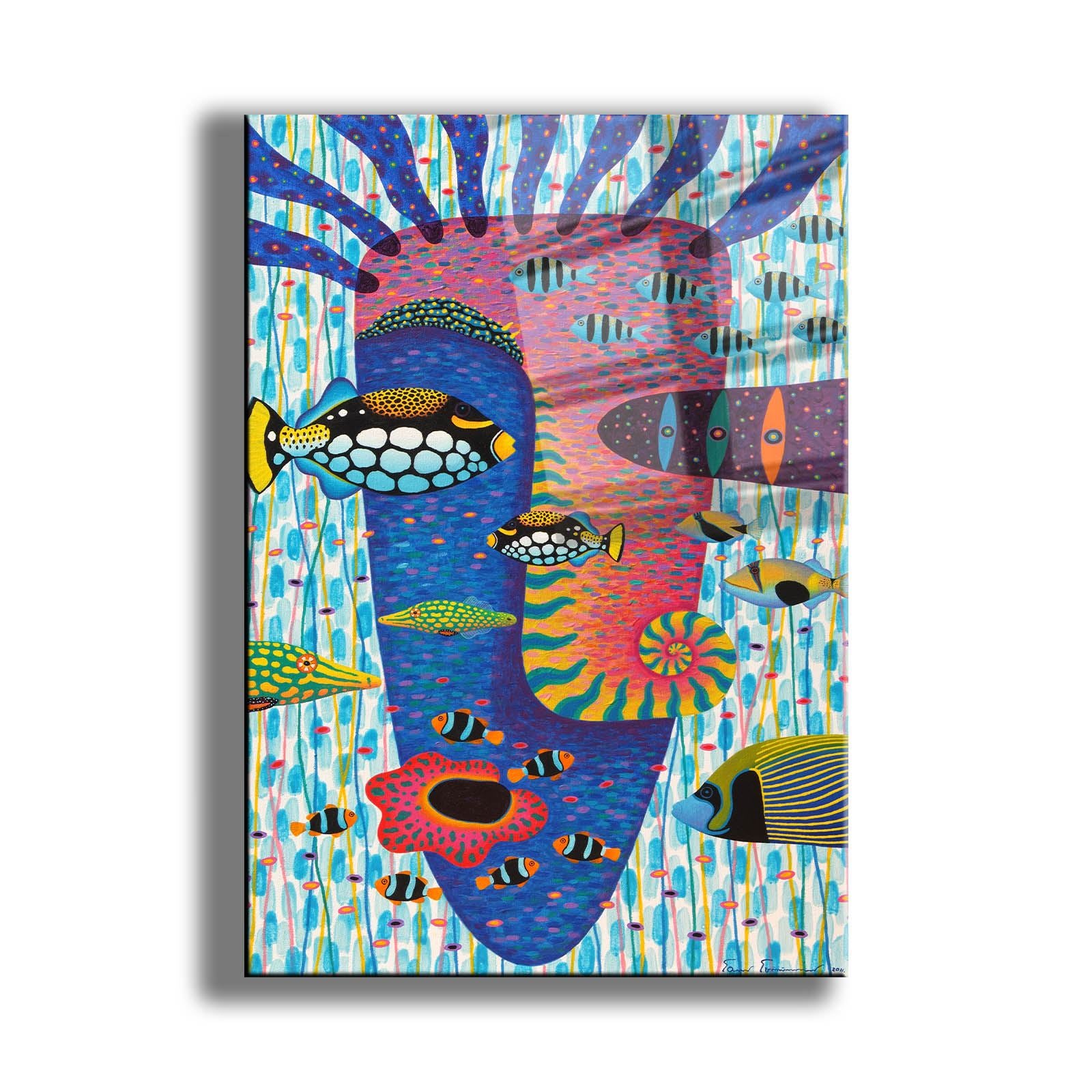 Quadro Decorativo em Vidro Temperado 35x50 cm Multicolor – Impressão UV, 4 mm | Camtbl-025 (544CLR1252)