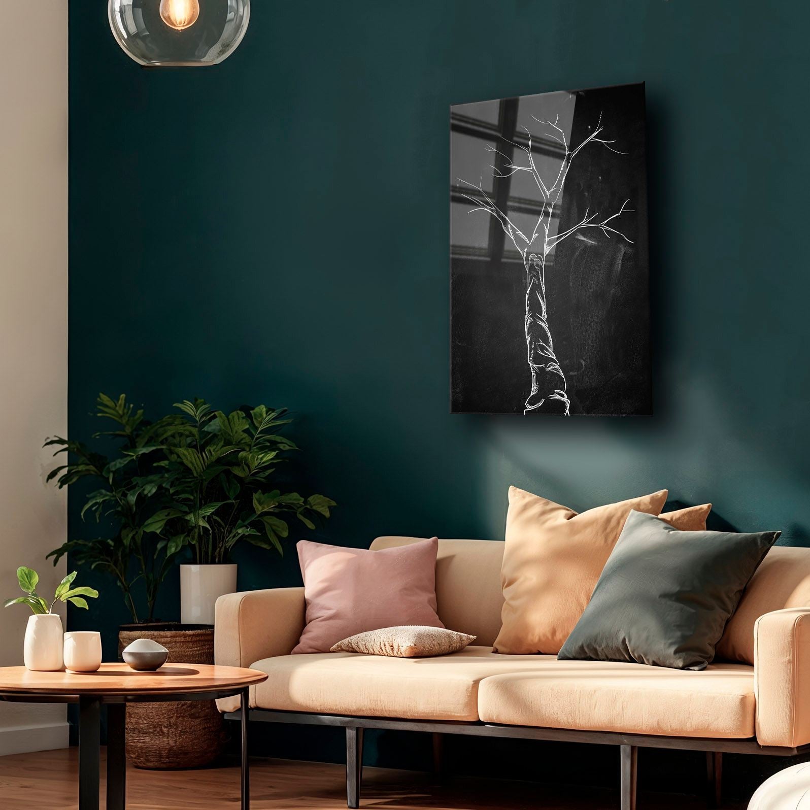 Quadro Decorativo em Vidro Temperado 30x40 cm Camtbl-026 Multicolor – Impressão UV, Espessura 4 mm