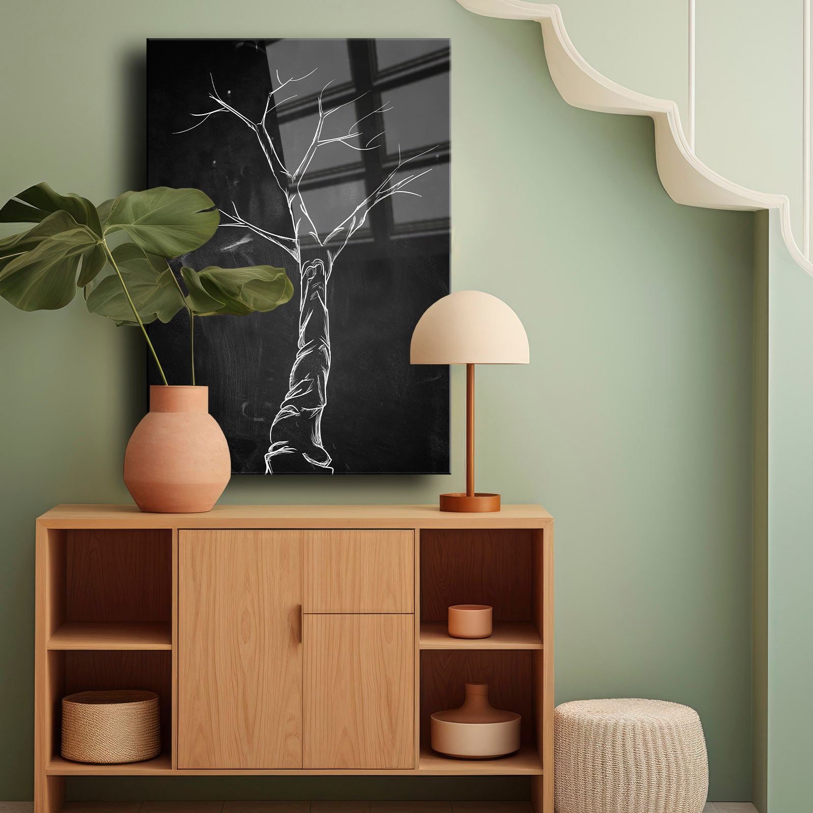 Quadro Decorativo em Vidro Temperado Camtbl-026, 35 x 50 cm, Multicolor, Impressão UV, 4 mm