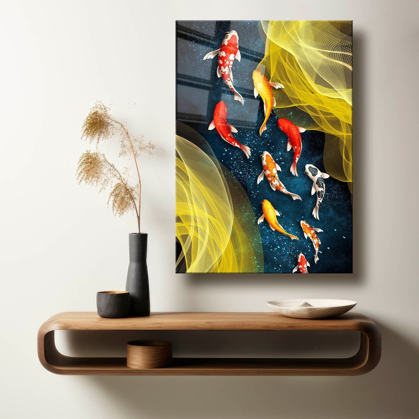 Quadro Decorativo em Vidro Temperado 30x40 cm (4 mm) – Multicolor, Impressão UV – Camtbl-028