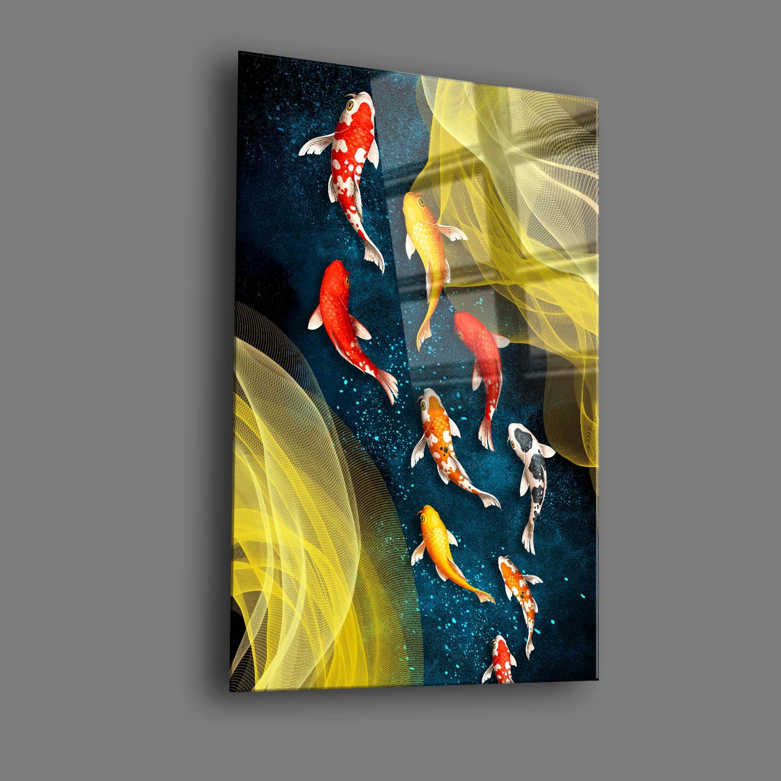 Quadro Decorativo em Vidro Temperado 30x40 cm (4 mm) – Multicolor, Impressão UV – Camtbl-028