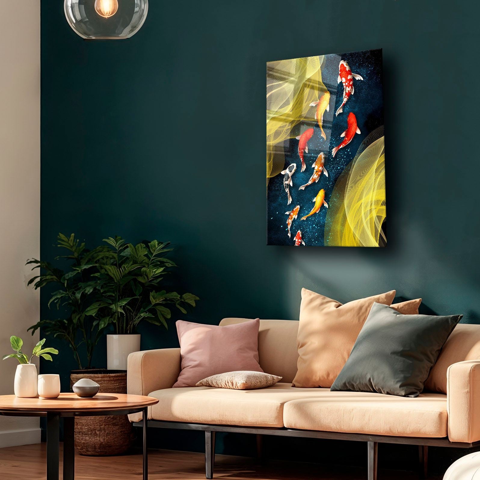 Quadro Decorativo em Vidro Temperado 35 x 50 cm – Multicolor, Impressão UV, 4 mm (Camtbl-028)