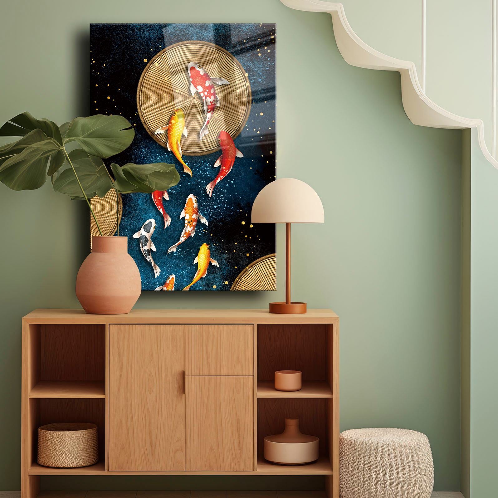 Quadro Decorativo em Vidro Temperado 30 x 40 cm, Multicolor, 4 mm, Impressão UV – Camtbl-029