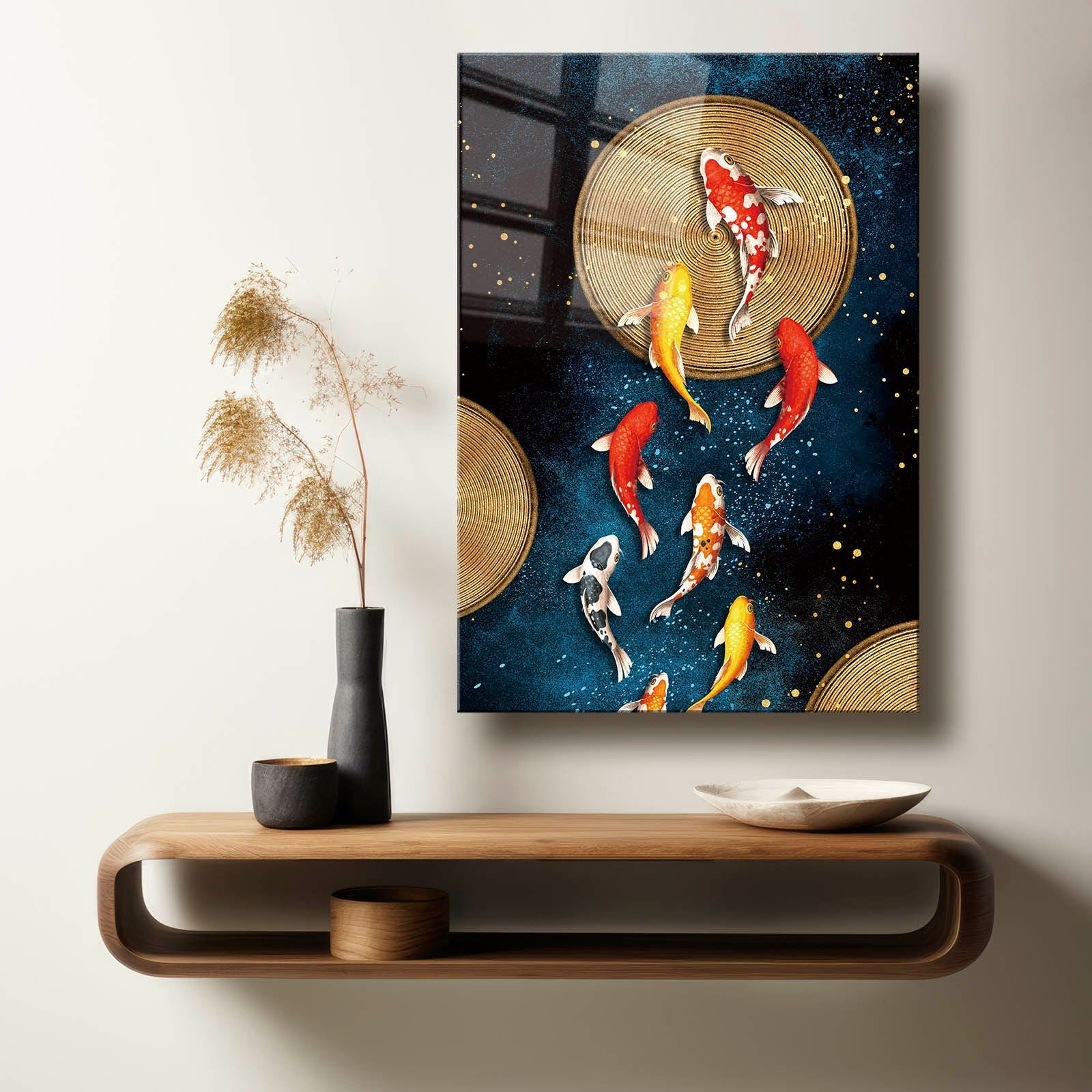 Quadro Decorativo em Vidro Temperado 35x50 cm Multicolor com Impressão UV – Camtbl-029 (4 mm)