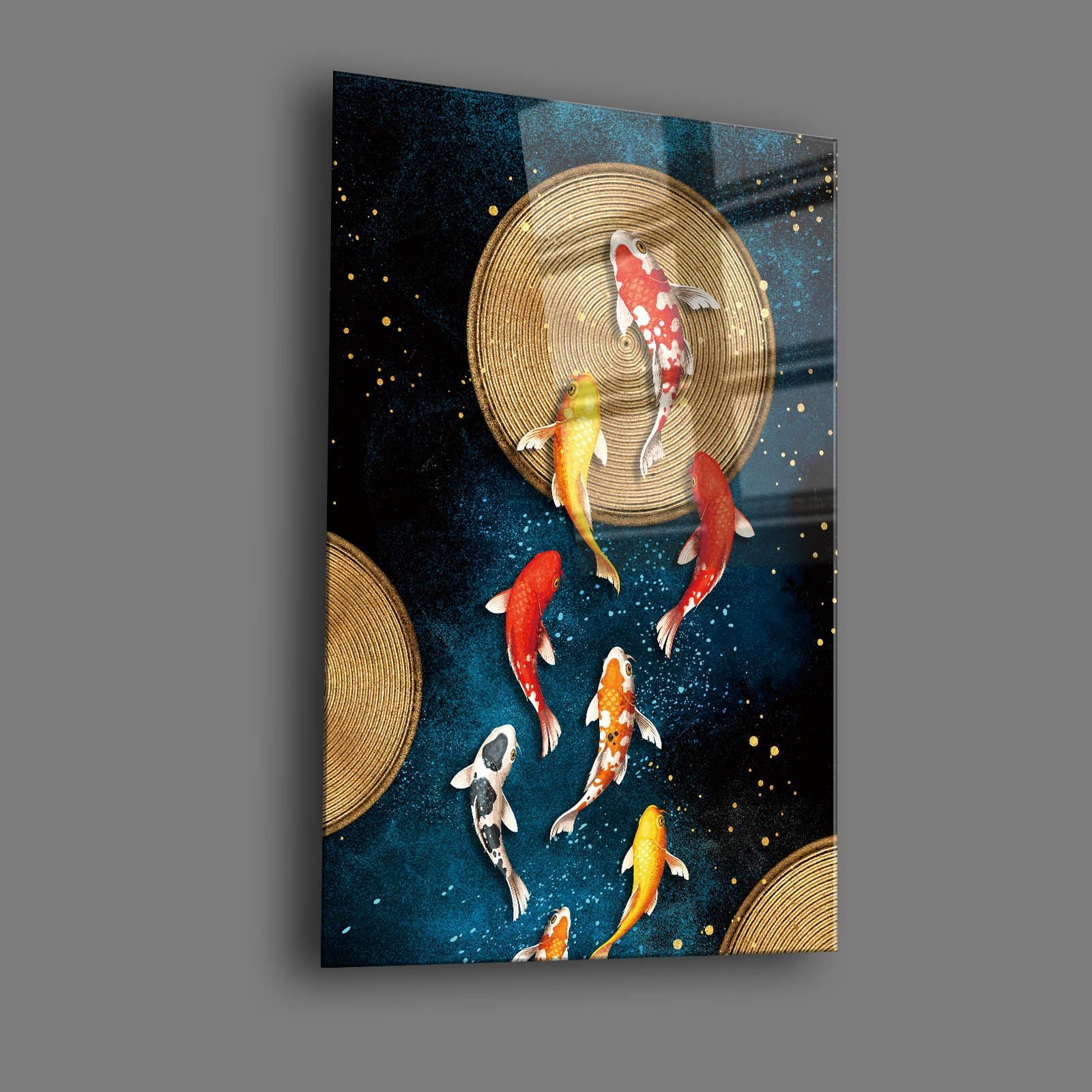 Quadro Decorativo em Vidro Temperado 35x50 cm Multicolor com Impressão UV – Camtbl-029 (4 mm)