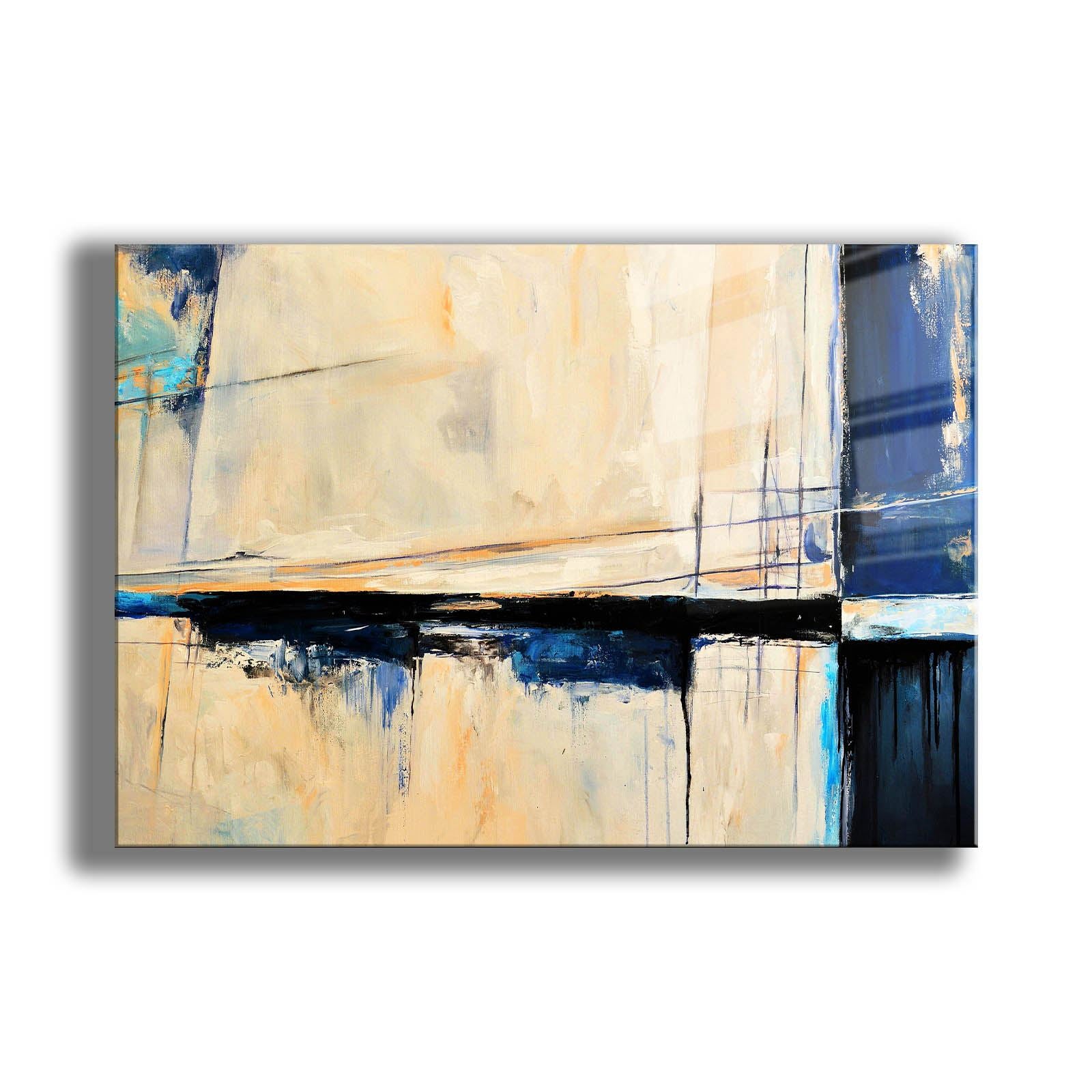 Quadro Decorativo em Vidro Temperado Multicolor 35x50 cm (Impressão UV) – Camtbl-034