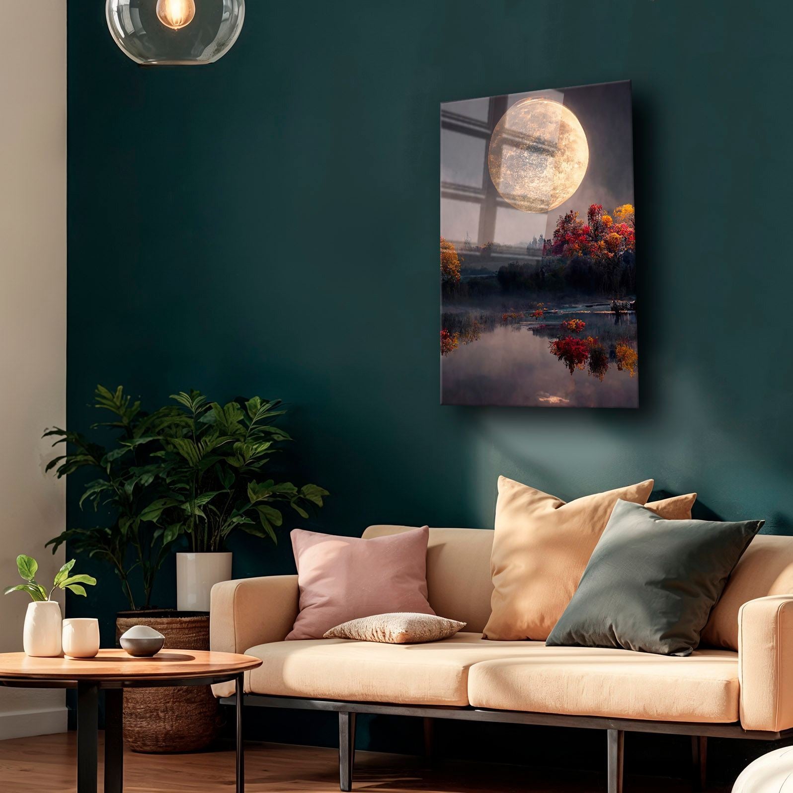 Quadro Decorativo em Vidro Temperado 35x50 cm (4 mm) – Impressão UV – Multicolor | Camtbl-036 | 544CLR1318