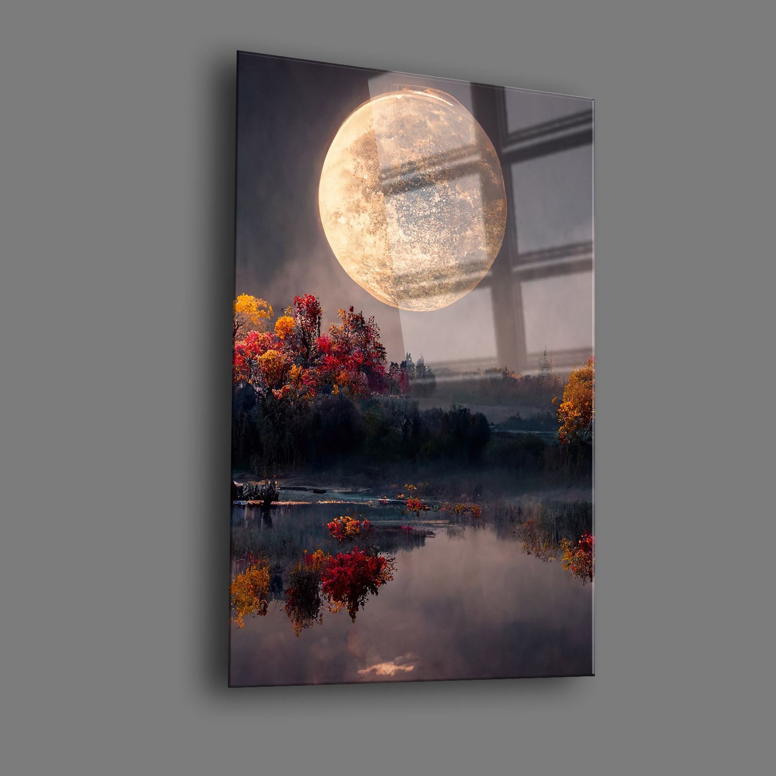 Quadro Decorativo em Vidro Temperado 35x50 cm (4 mm) – Impressão UV – Multicolor | Camtbl-036 | 544CLR1318