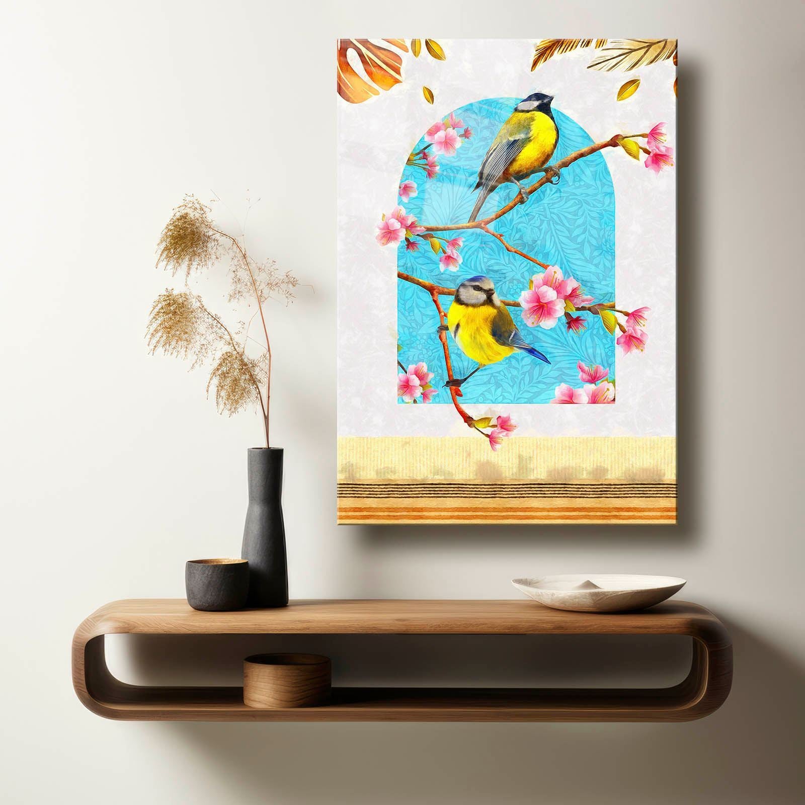 Quadro Decorativo em Vidro Temperado 30x40 cm (4 mm) Multicolor – Impressão UV – Camtbl-037