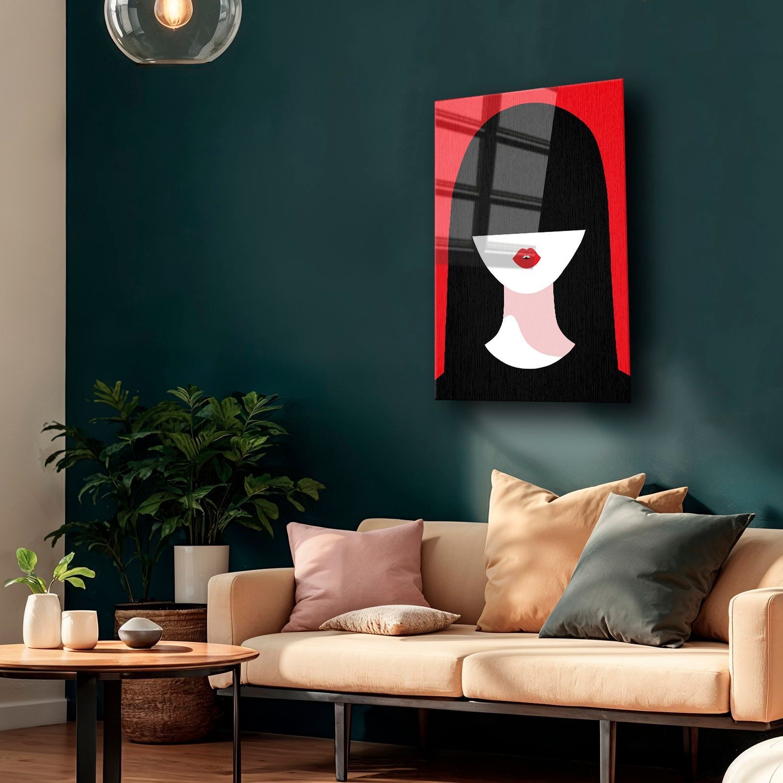 Quadro Decorativo em Vidro Temperado 30x40 cm (4 mm) – Impressão UV – Multicolor | Camtbl-038