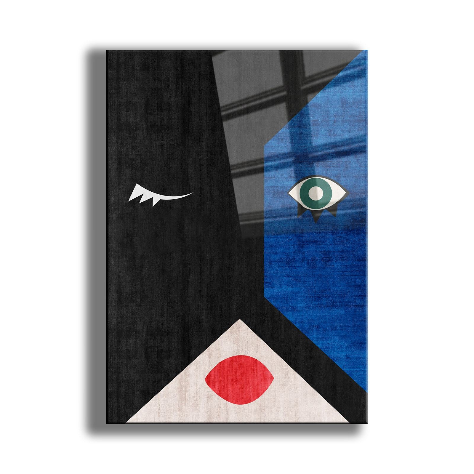 Quadro Decorativo em Vidro Temperado 30x40 cm Multicolor — Impressão UV, 4 mm (Camtbl-039)