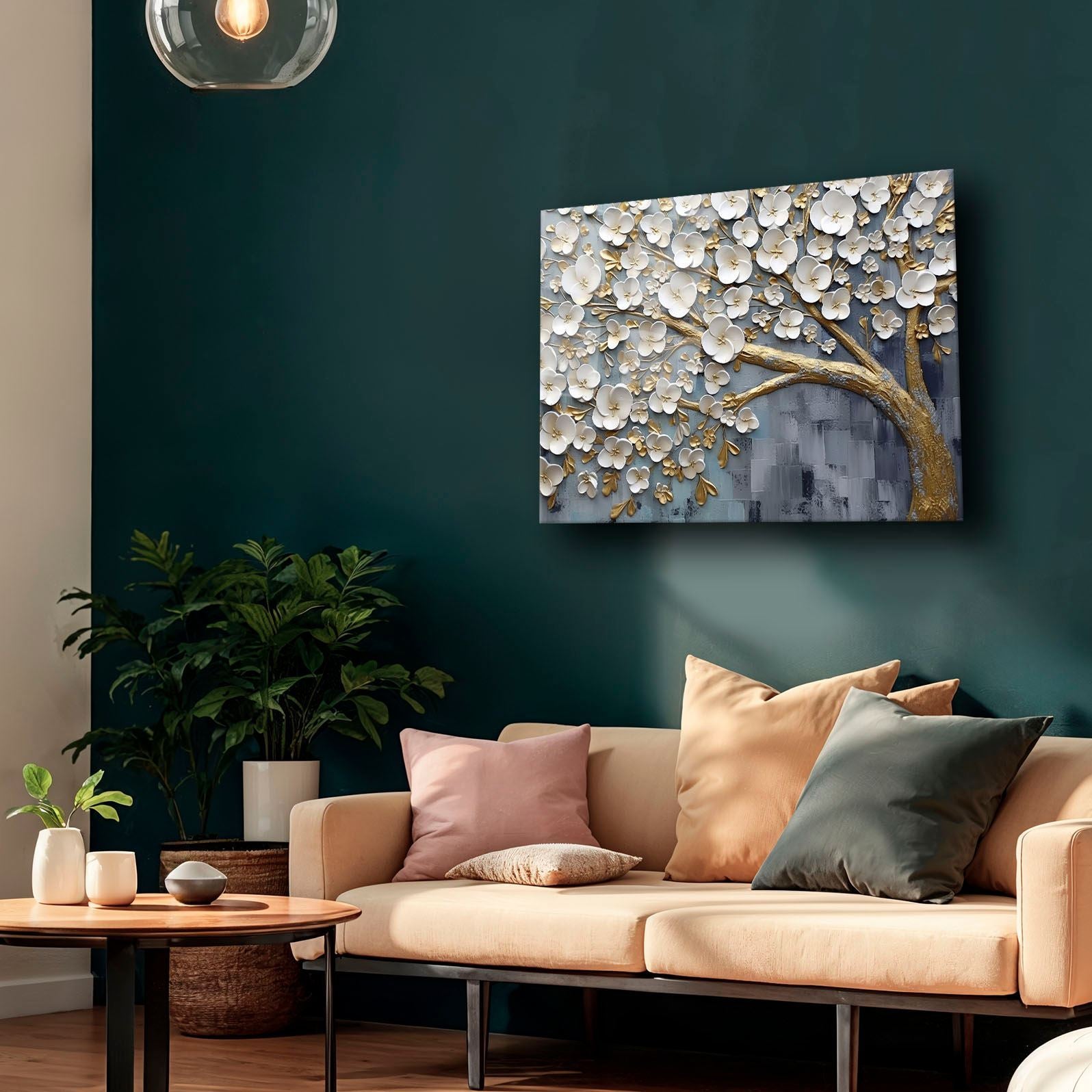 Quadro Decorativo em Vidro Temperado 30x40 cm (4 mm) Multicolor com Impressão UV – Camtbl-040