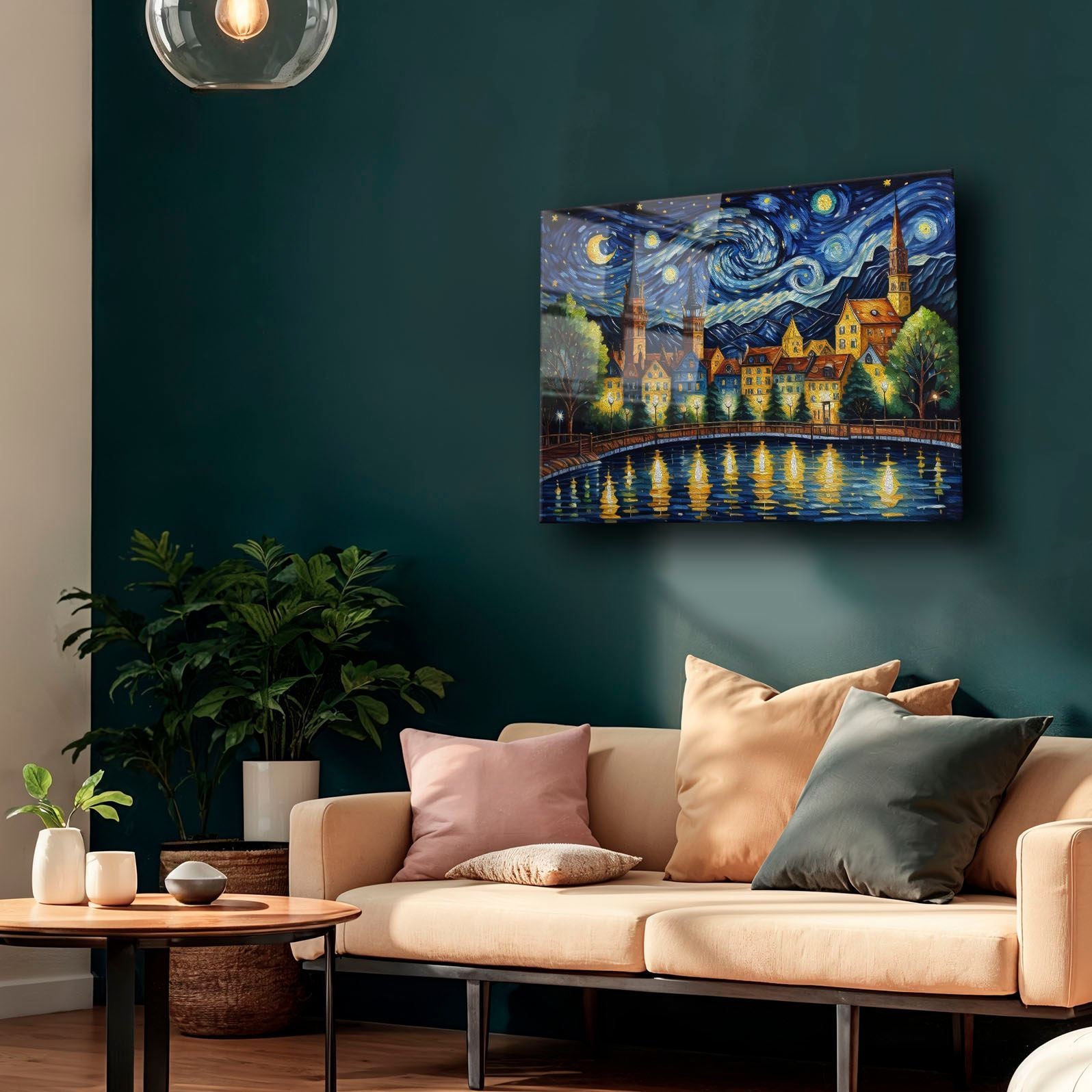 Quadro Decorativo em Vidro Temperado 30x40 cm Multicolor (4 mm) – Impressão UV – Camtbl-041