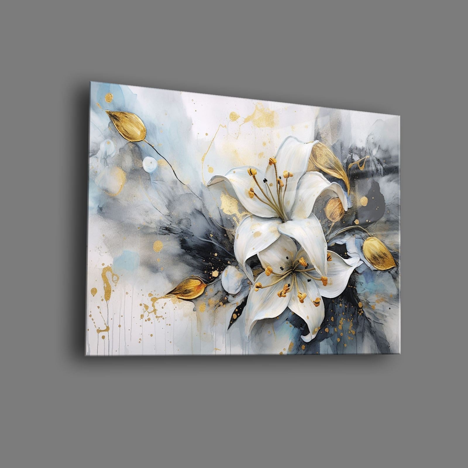 Quadro Decorativo em Vidro Temperado 35x50 cm Multicolor — Impressão UV, 4 mm (Camtbl-042)