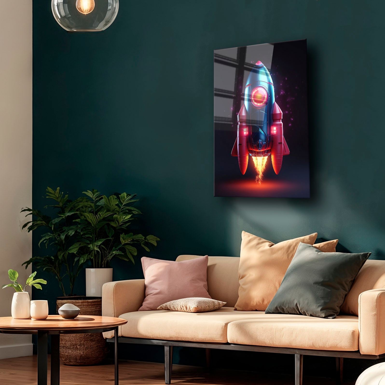 Quadro Decorativo em Vidro Temperado 100% 30x40 cm Multicolor – Impressão UV, 4 mm (Camtbl-049)