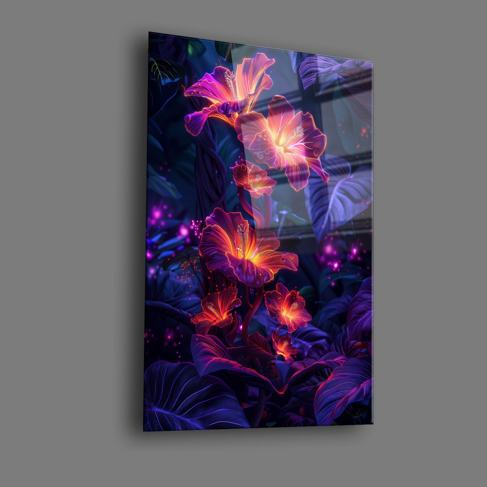 Quadro Decorativo em Vidro Temperado 35x50 cm (4 mm) Multicolor com Impressão UV — Camtbl-051