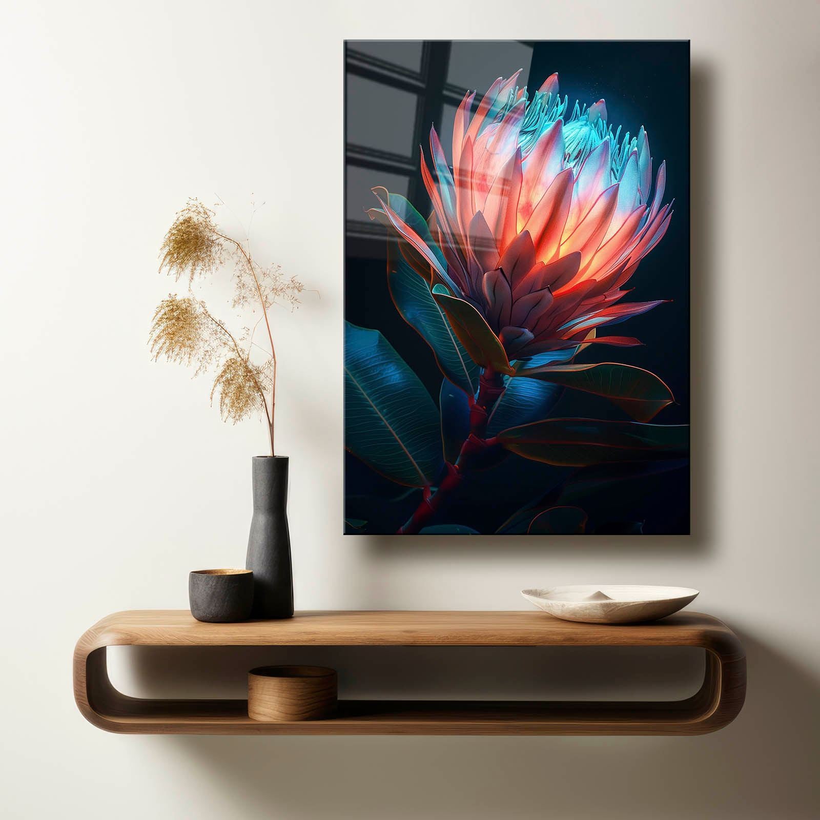 Quadro em Vidro Temperado 30x40 cm Multicolor – Camtbl-052 (Impressão UV, 4 mm)