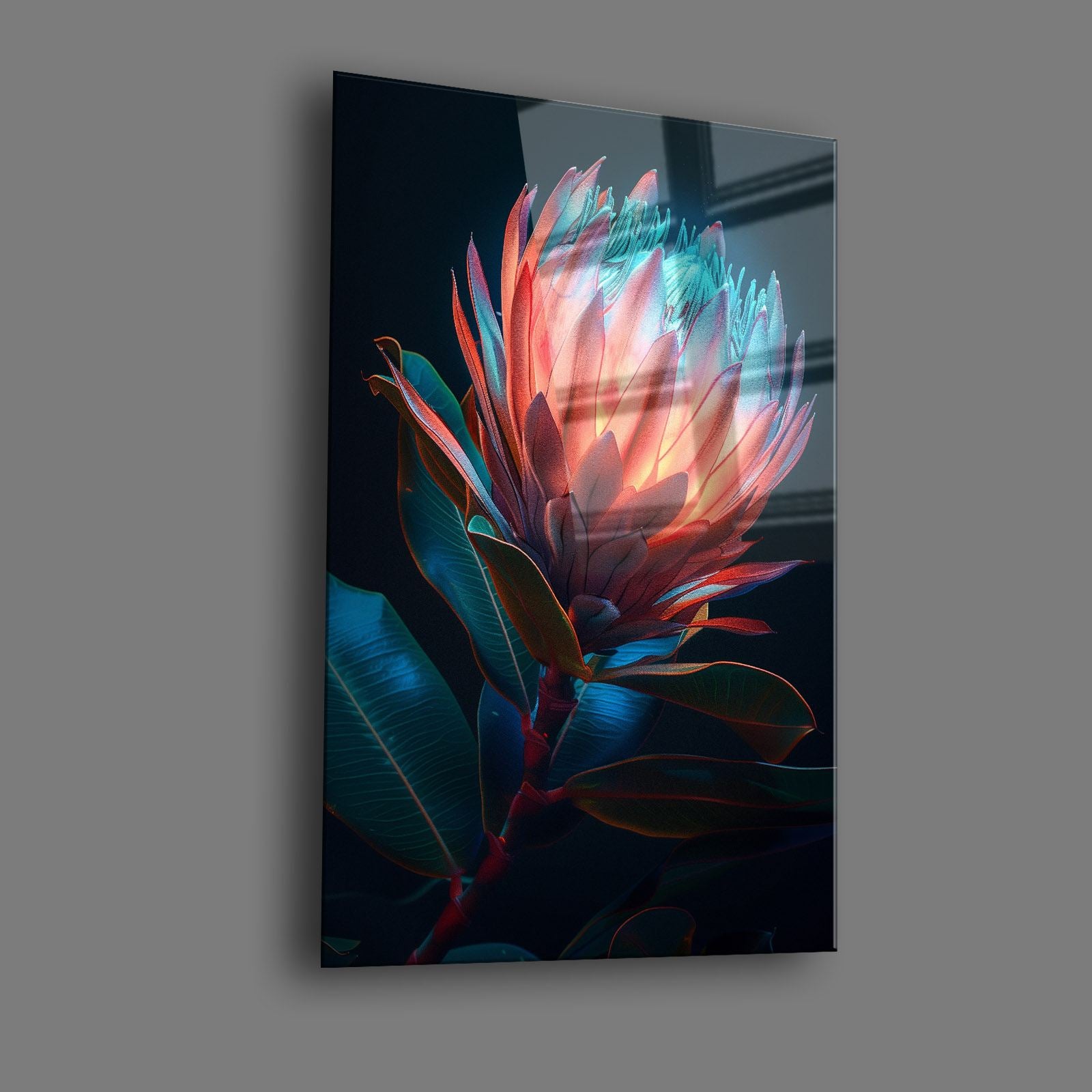 Quadro em Vidro Temperado 30x40 cm Multicolor – Camtbl-052 (Impressão UV, 4 mm)