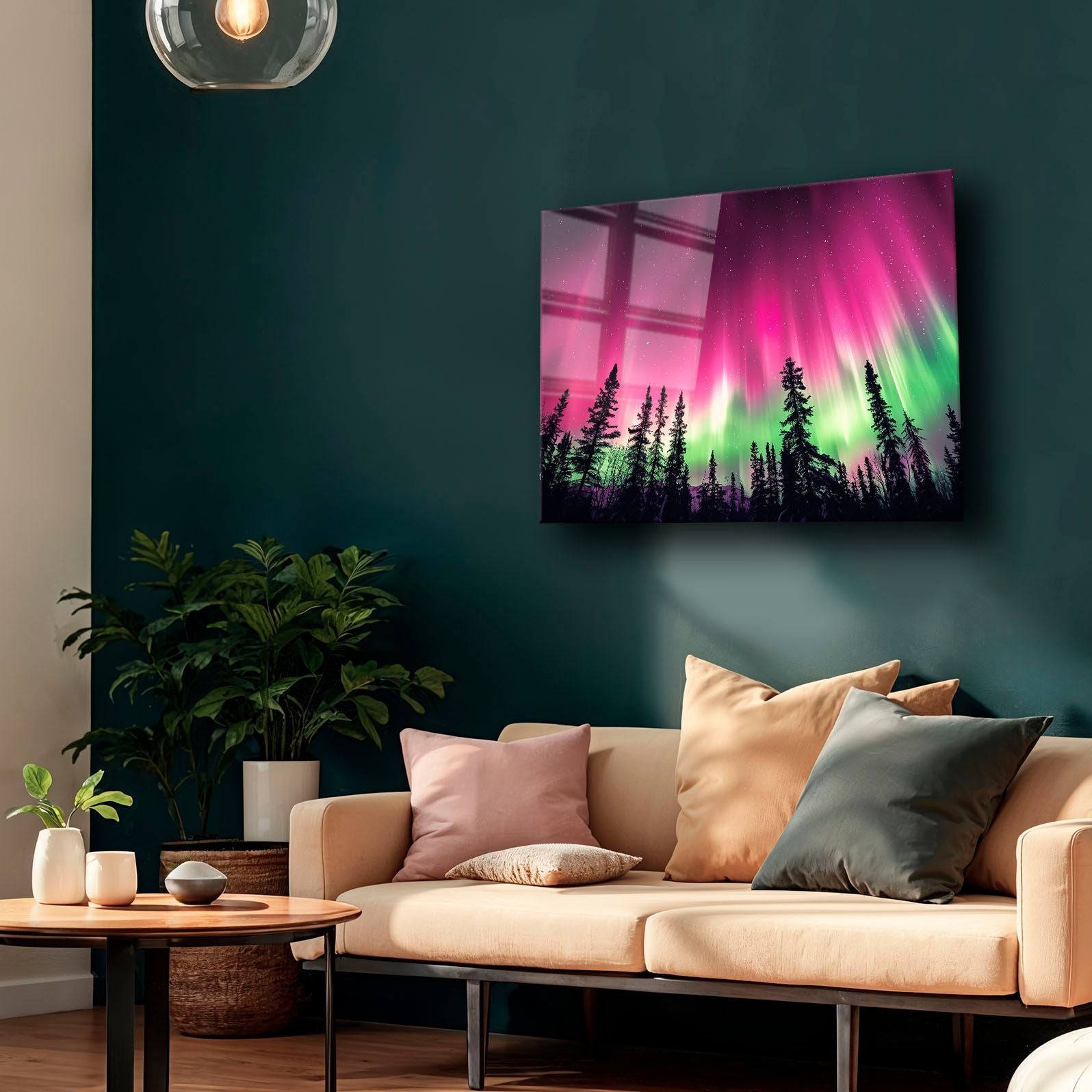 Quadro Decorativo em Vidro Temperado Multicolor 35x50 cm – Camtbl-063 (Impressão UV, 4 mm)