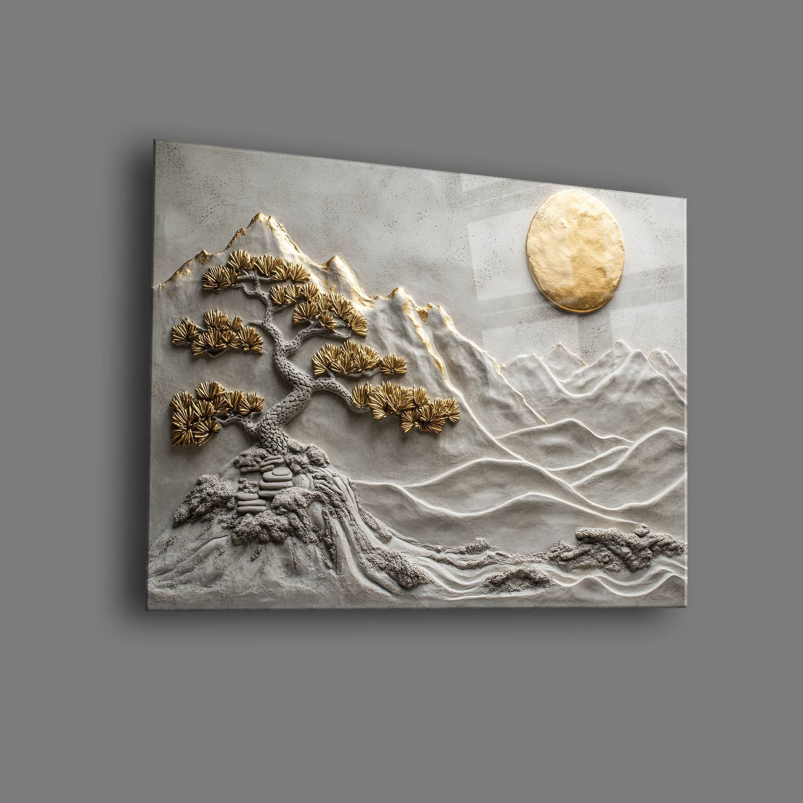 Quadro Decorativo em Vidro Temperado 35x50 cm Multicolor (4 mm, Impressão UV) – Camtbl-065