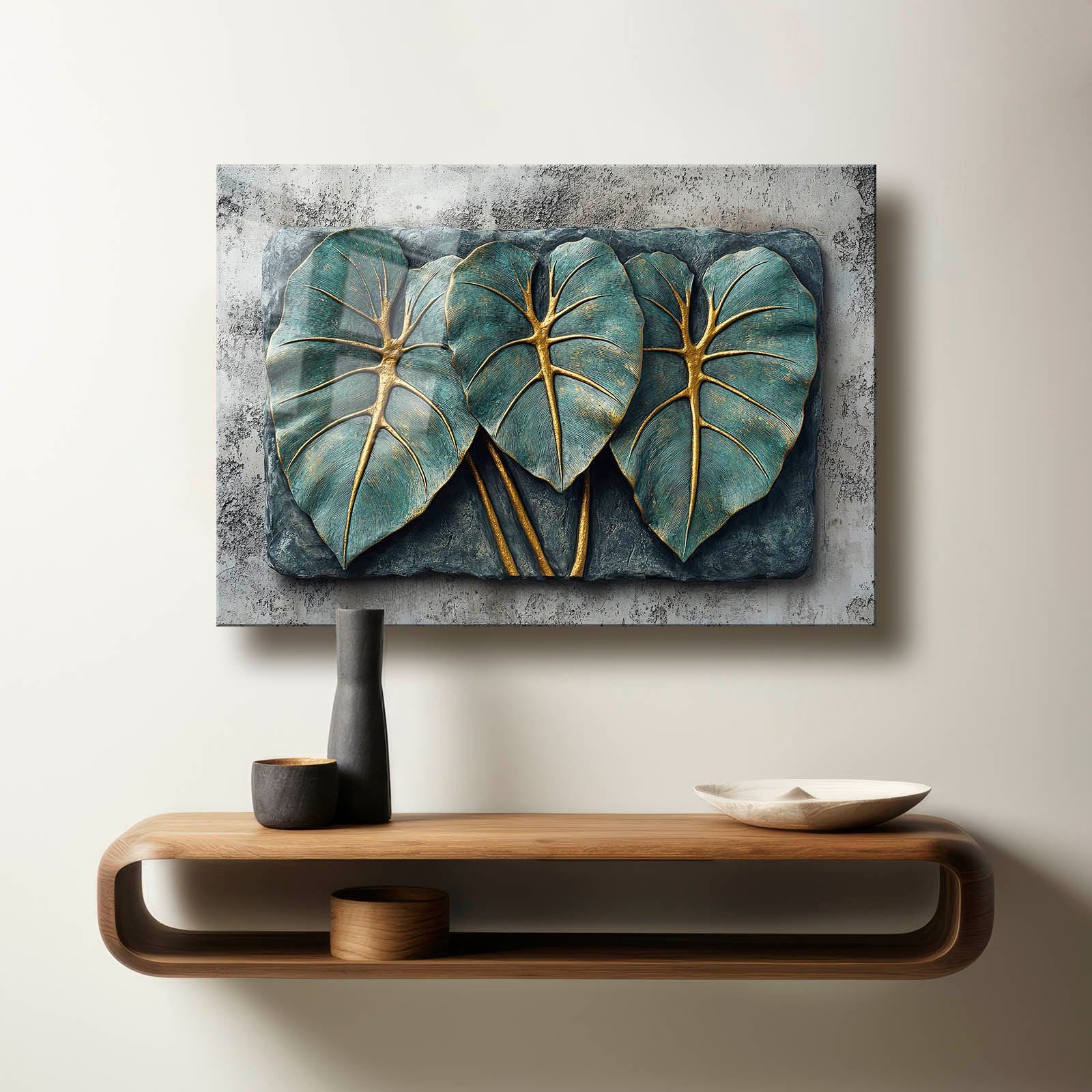 Quadro Decorativo em Vidro Temperado 30x40 cm Multicolor (4 mm, Impressão UV) – Camtbl-066