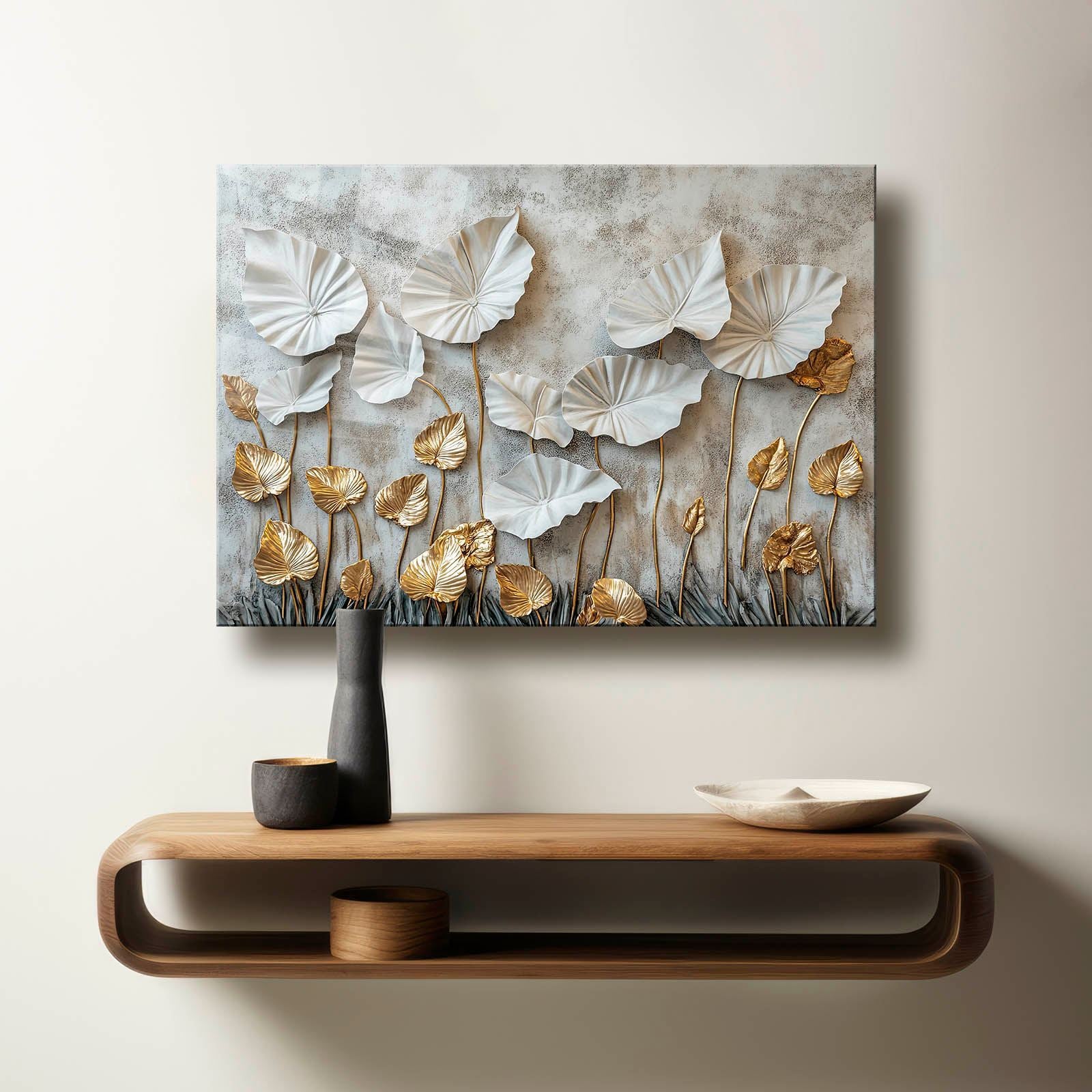 Quadro Decorativo em Vidro Temperado 30x40 cm Multicolorido (4 mm, Impressão UV) – Camtbl-068