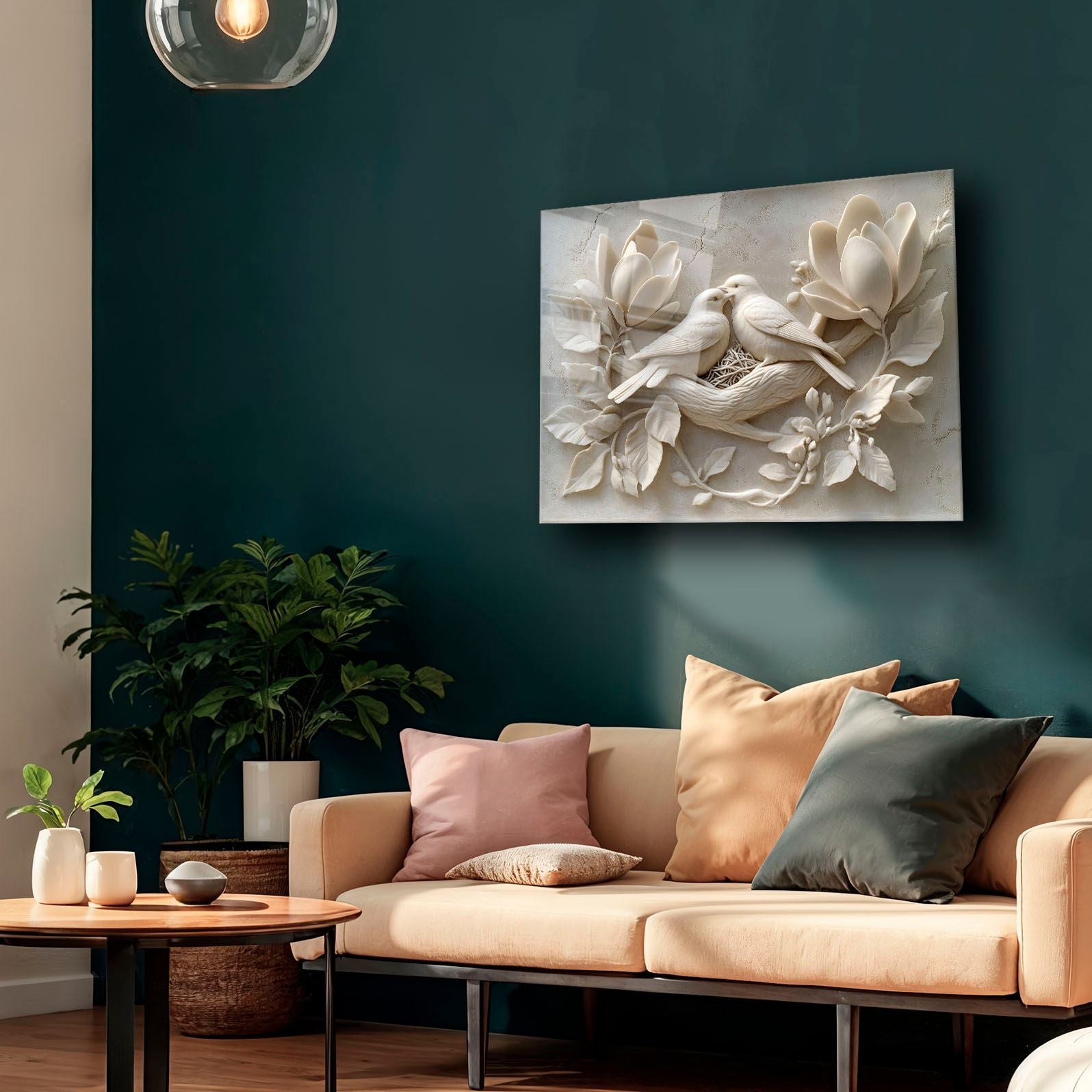 Quadro Decorativo em Vidro Temperado 30 x 40 cm, Multicolor, 4 mm, Impressão UV – Camtbl-070