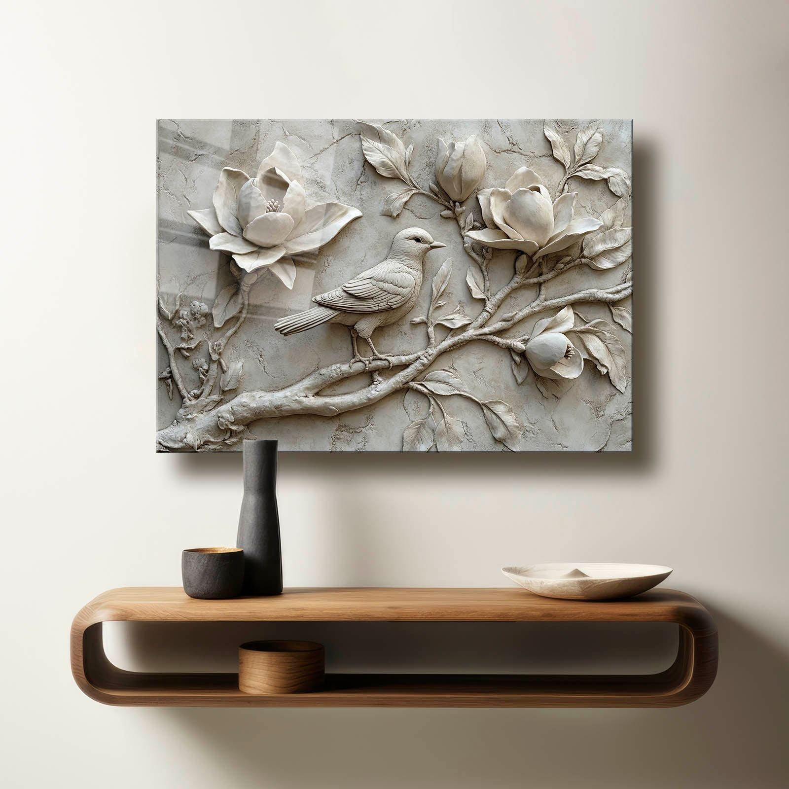 Quadro Decorativo em Vidro Temperado 30x40 cm Multicolor — Impressão UV, 4 mm