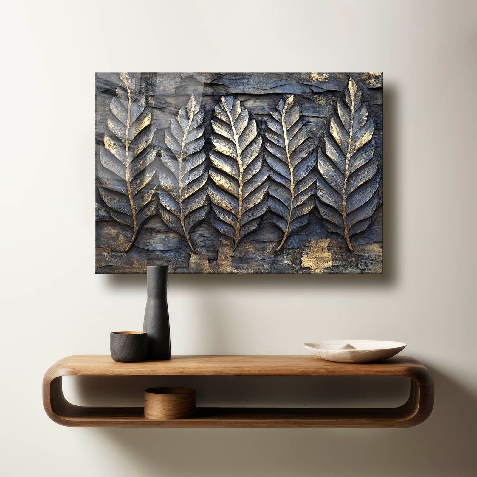 Quadro Decorativo em Vidro Temperado 30x40 cm Multicolor (4 mm) com Impressão UV – Camtbl-073