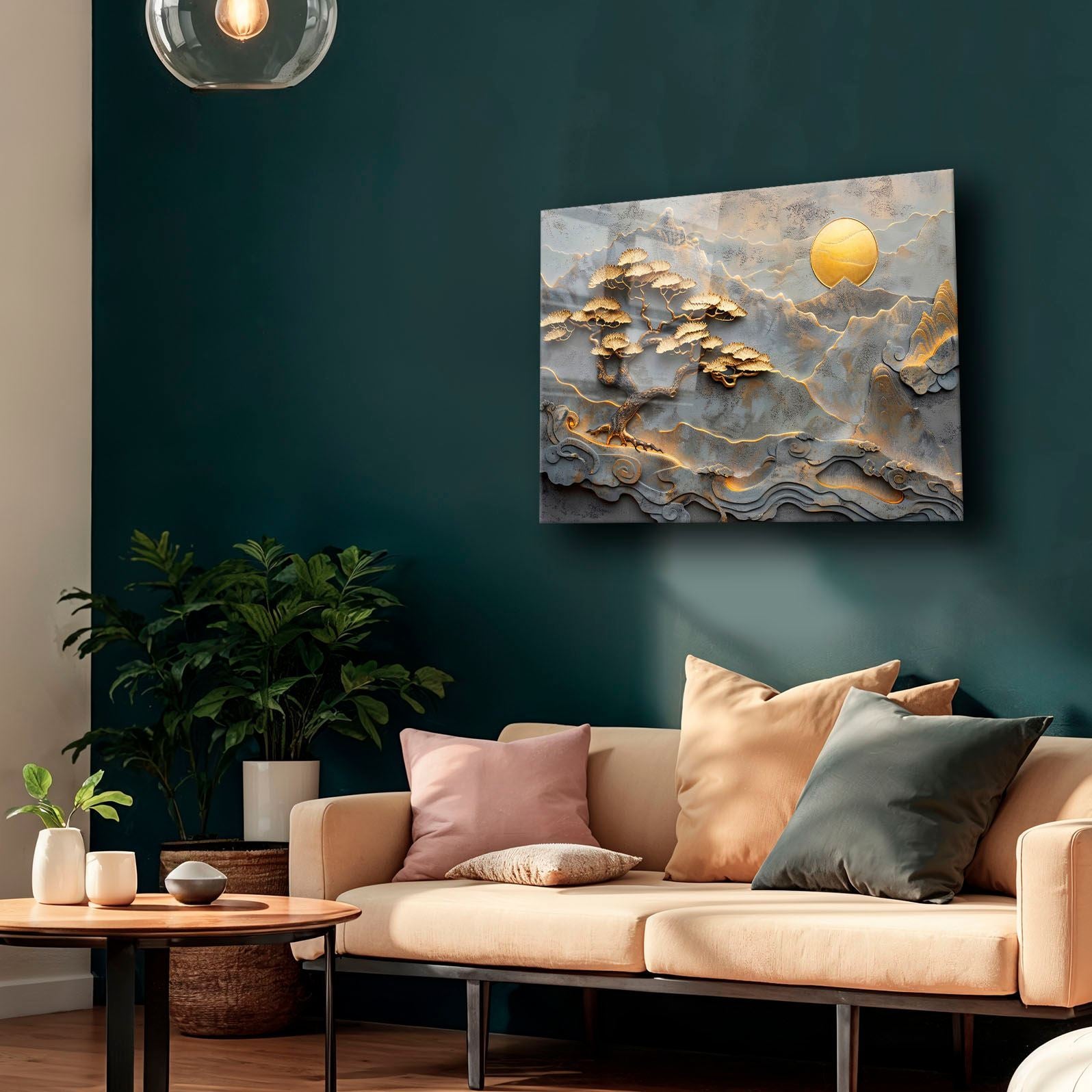 Quadro Decorativo em Vidro Temperado 35 x 50 cm Multicolor | Impressão UV, 4 mm