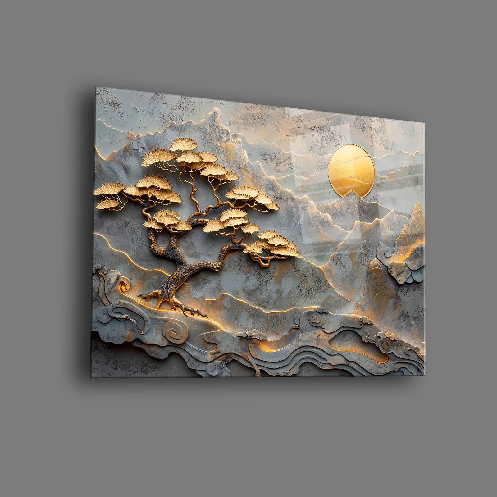 Quadro Decorativo em Vidro Temperado 35 x 50 cm Multicolor | Impressão UV, 4 mm