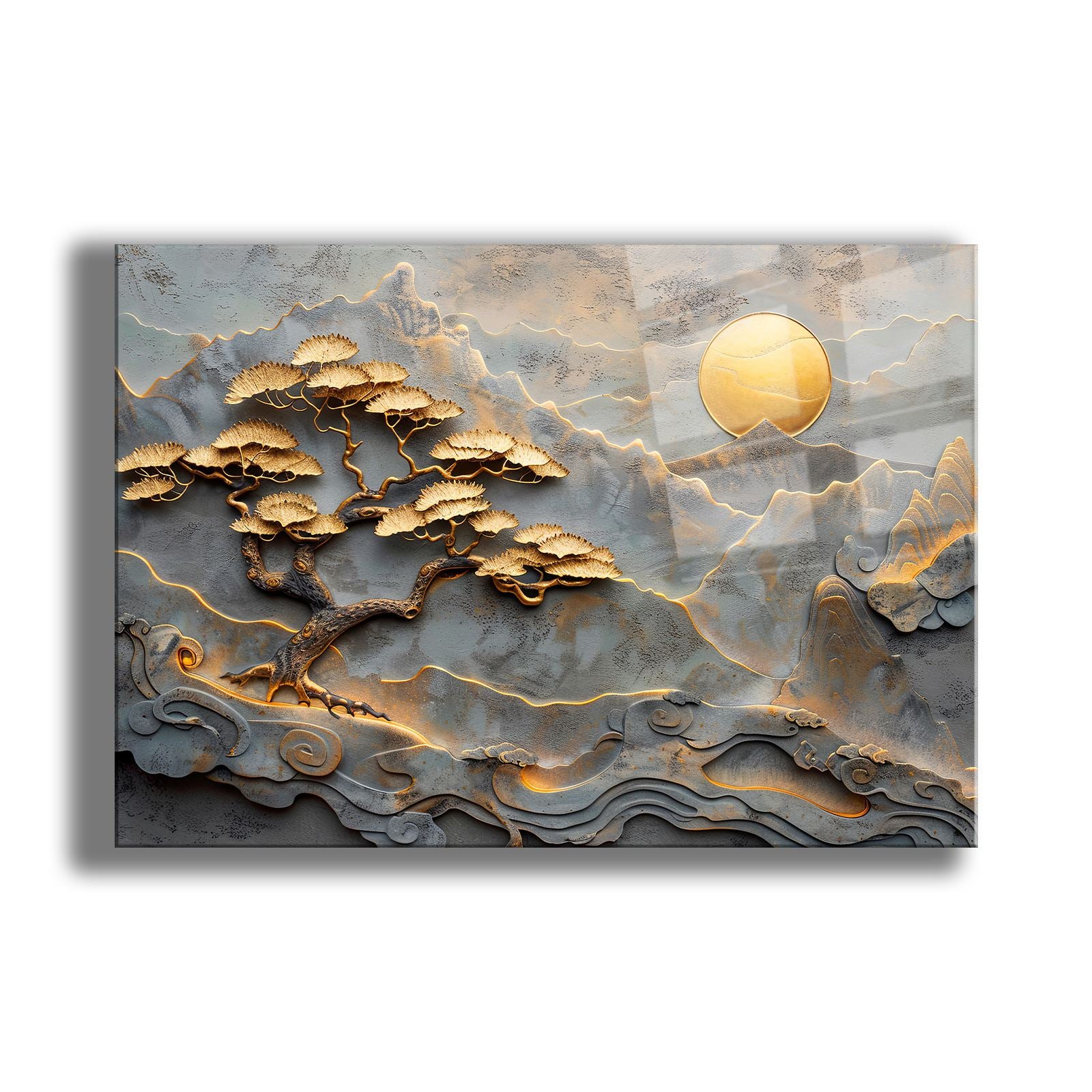 Quadro Decorativo em Vidro Temperado 35 x 50 cm Multicolor | Impressão UV, 4 mm