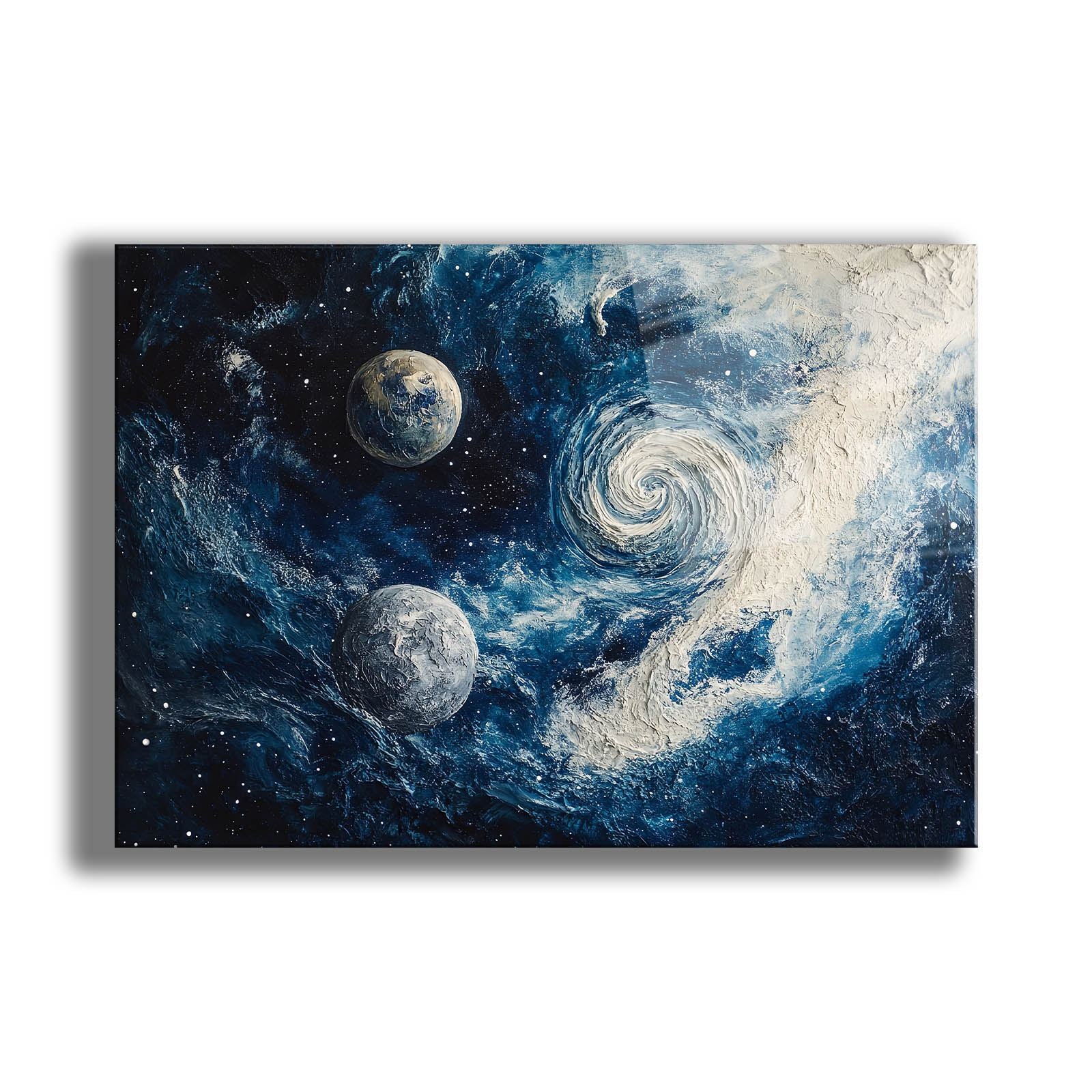 Quadro Decorativo em Vidro Temperado 30 x 40 cm Multicolor (4 mm, Impressão UV) – Camtbl-076